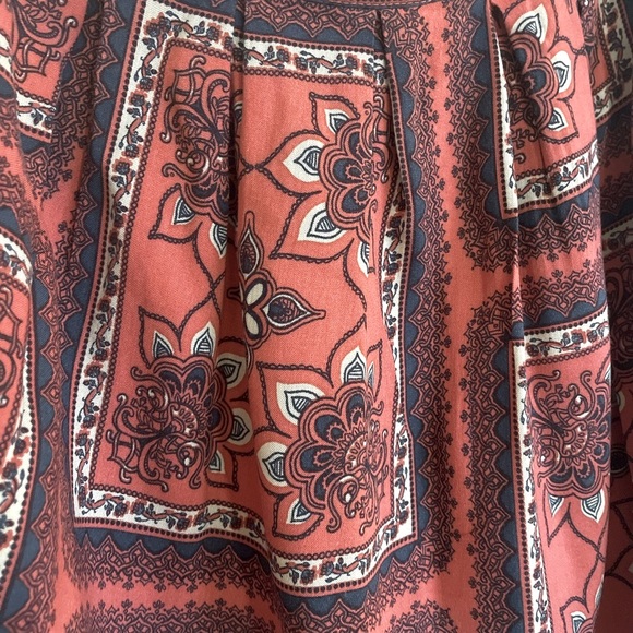 Frenchi Floral Multicolor Short Skirt - Size L - Picture 3 of 12